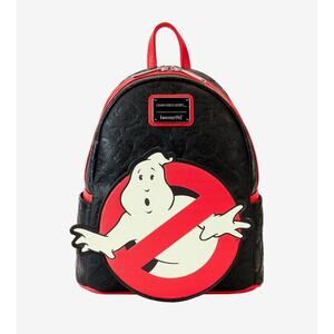 Loungefly Ghostbusters Logo GITD mini backpack NWT
